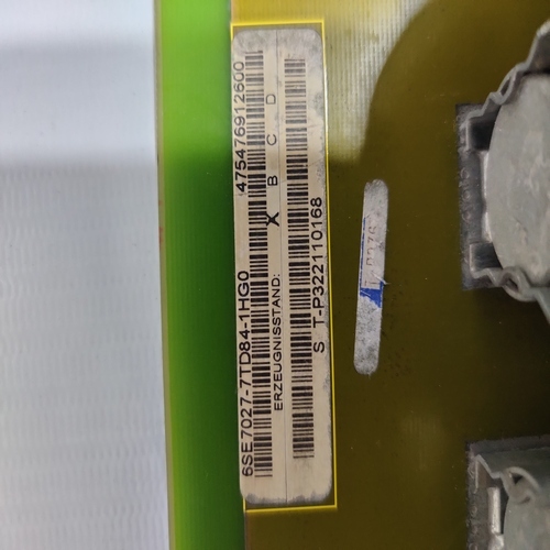 SIEMENS 6SE7027-7TD84-1HG0 INVERTER BOARD