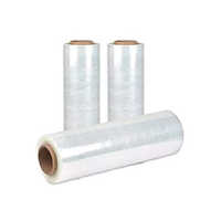 Stretch Film Roll - Multi-layered Lamination, Soft Texture, Opaque Finish, Customized Sizes For Packaging And Bundling