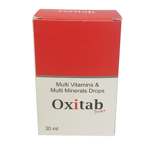 30Ml Multivitamis And Multiminerals Drops Dosage Form: Liquid