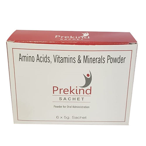 Amino Acids Vitamin And Minerals Powder Room Temperature