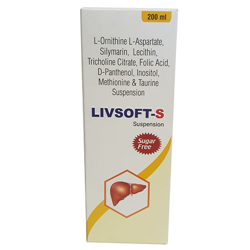 200ml L Irnithine L Aspartate Silymarin Lecithin Tricholine Citrate Folic Acid D Panthenol Indositol Methionine And Taurine Suspension