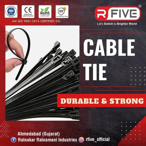 250 X4.8 mm Nylon Cable Tie