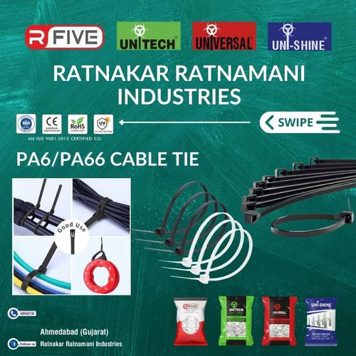 300 X 4.8 mm Nylon Cable Tie