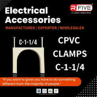 White C-1-1-4 Cpvc Clamps