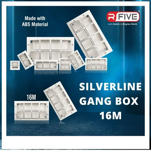 16M Titan Modular Silverline Gang Box