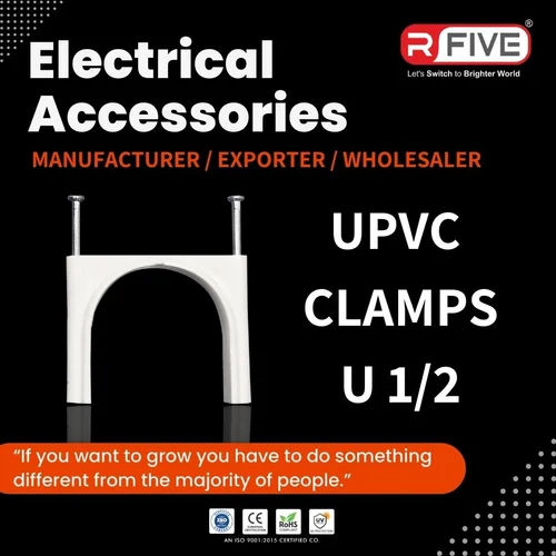 U 1-2 UPVC Clamps