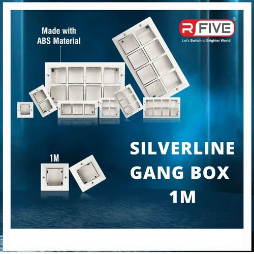 White 1m Titan Modular Silverline Gang Box