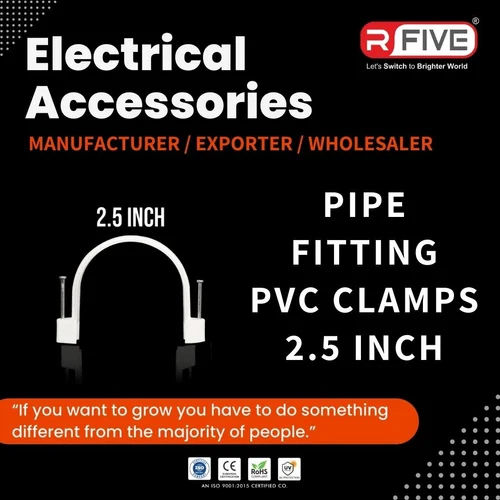 2.5 Inch Pipe Fitting PVC Clamps