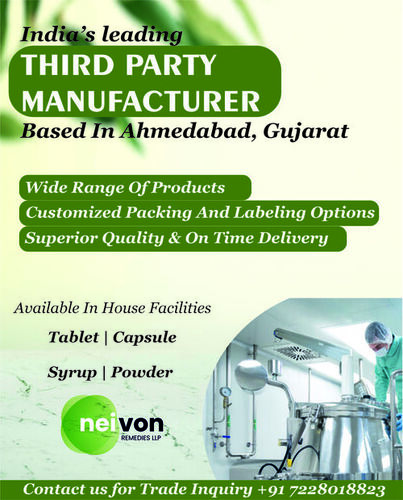 Nutraceutical Third Party Manufacturer In Tamilnadu