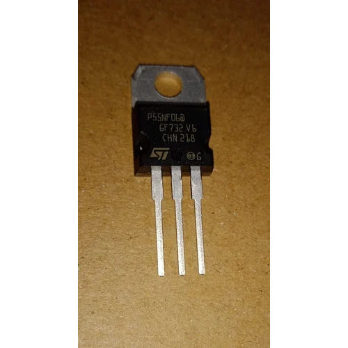 Black N-Ch 60 Volt 55 Amp Stp55Nf06 Mosfet Transistor