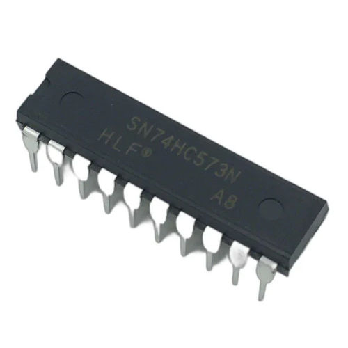 Black Sn74Hc573N Texas Instruments Ic