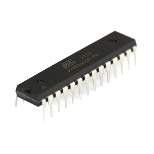 Black Atmega328-Pu Microchip Technology Atmel Integrated Circuits