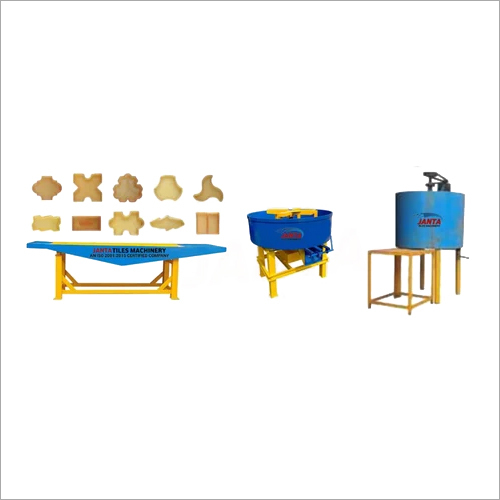 Semi Automatic Cement Block Making Machine