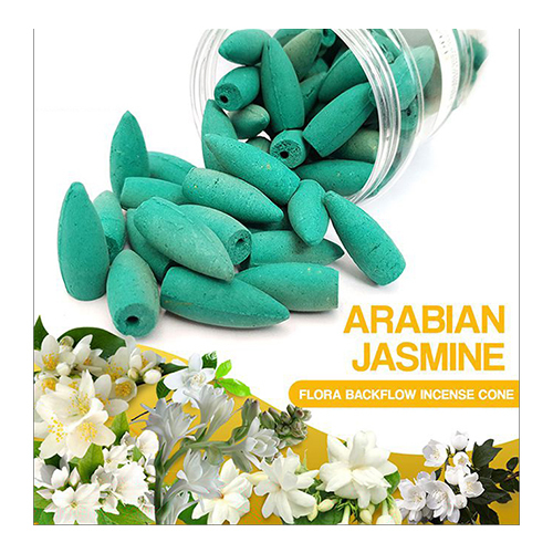 Arabian Jasmine Flora Bckflow Incense Cone