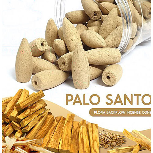 Palo Santo Flora Bckflow Incense Cone