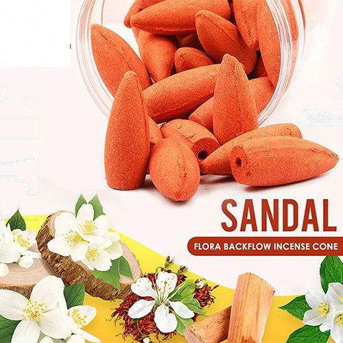 Sandal Flora Backflow Incense Cone