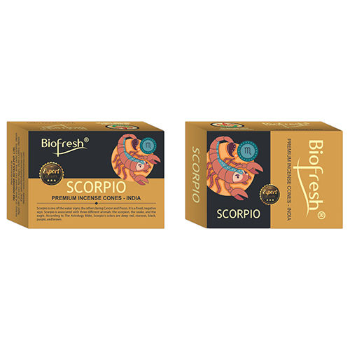 Scorpio Premium Incense Cones