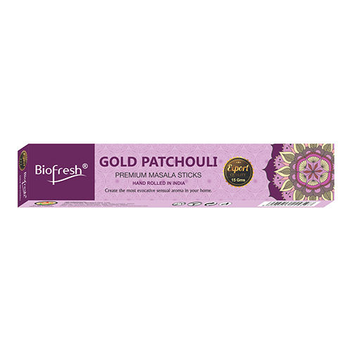 Gold Patchouli Premium Masala Sticks