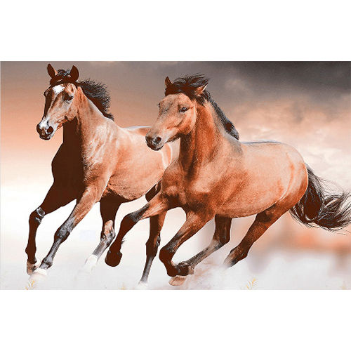 Printed Horse Poster Tiles