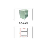 Led Aluminum Profile - Flat Top Design, White Finish | High Heat Dissipation, Easy Installation, Customizable Options