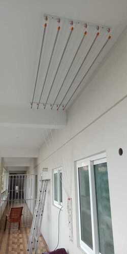 Ceiling mounted pulley type cloth drying hangers in Perumpilly KOCHI