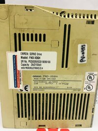 OMRON SERVO FND-X06H-SRT 2Amp 200VOLT