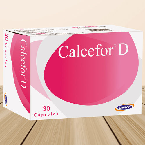 Calcefor D Calcium Carbonate 800 mg And Vitamin D3 3.125 mcg Capsules