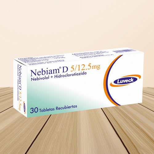 Nebiam Nebivolol And Hydrochlorothiazide Tablets 5 Mg-12.5 Mg General Medicines