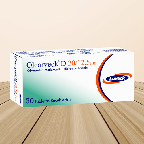 Olcarveck D Olmesartan Medoxomil And HCTZ Tablets 20 mg-12.5 mg