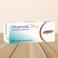 Olcarveck Olmesartan Medoxomil Tablets USP 20 mg