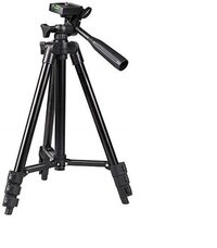 Tripod 3120 Stand With 3-way Head Tripod 3120 With Mobile Phone Holder Mount Tripod Kit