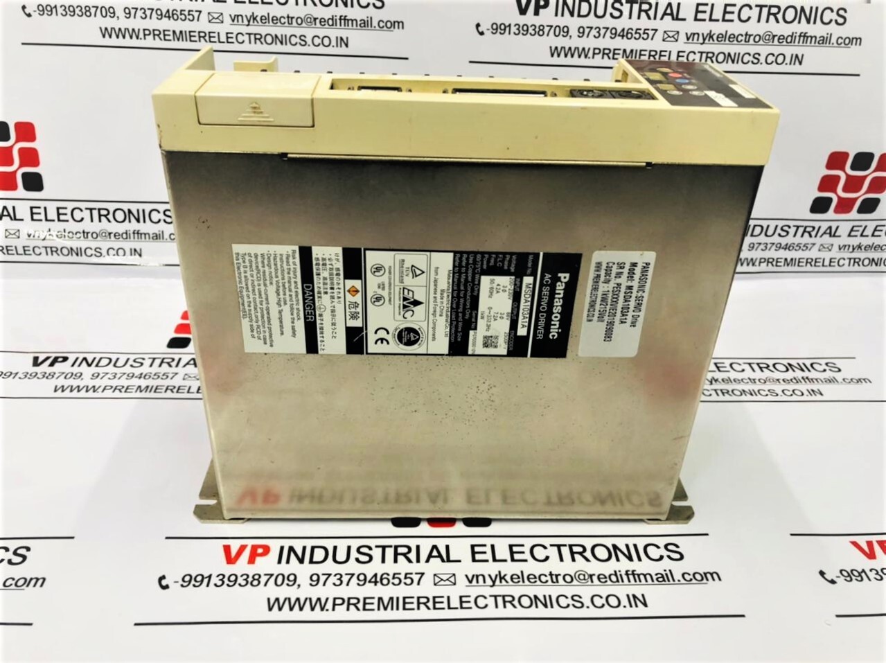 PANASONIC SERVO MSDA103A1A 1KW 200VOLT