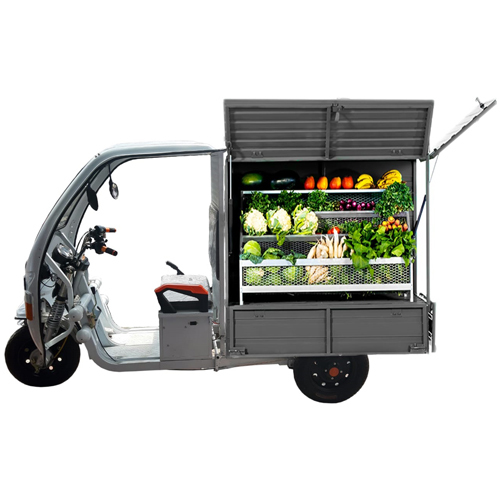E Rickshaw Vegetable Loader