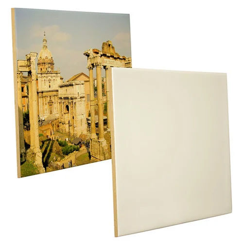 White Ceramic Sublimation Tiles