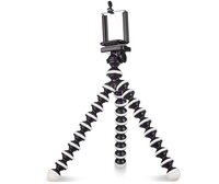 Gorilla Mini Tripod Stand For Mobile Phones - Plastic, 15-20cm Height, Black | 360â° Rotation, Flexible Legs, Universal Mount For Cameras & Phones Up To 1kg