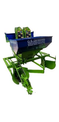 2 Row On Bed Potato Planter