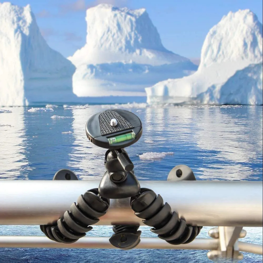 10 inch Flexible MULTIGRIP Gorillapod Mobile Tripod with Quick Release Plate Mobile Holder Tripod