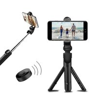 XT-02 Bluetooth Extendable Selfie Stick with Wireless Remote and 2 Level for Mobile and All Smart Phones
