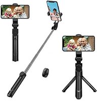 XT-02 Bluetooth Extendable Selfie Stick with Wireless Remote and 2 Level for Mobile and All Smart Phones