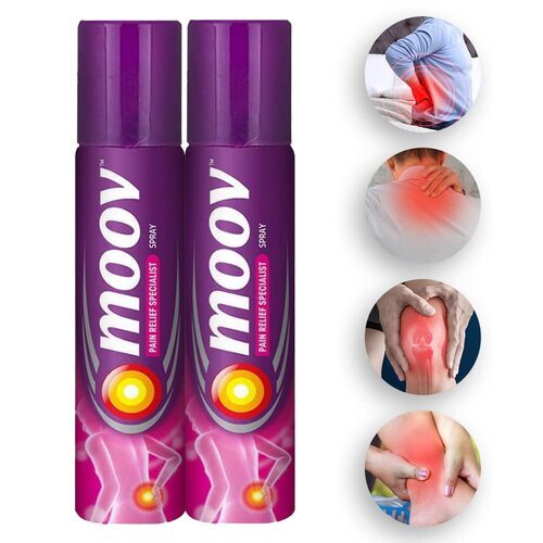 Moov Pain Relief Spray for Back Pain Joint Pain Knee Pain Muscle Pain