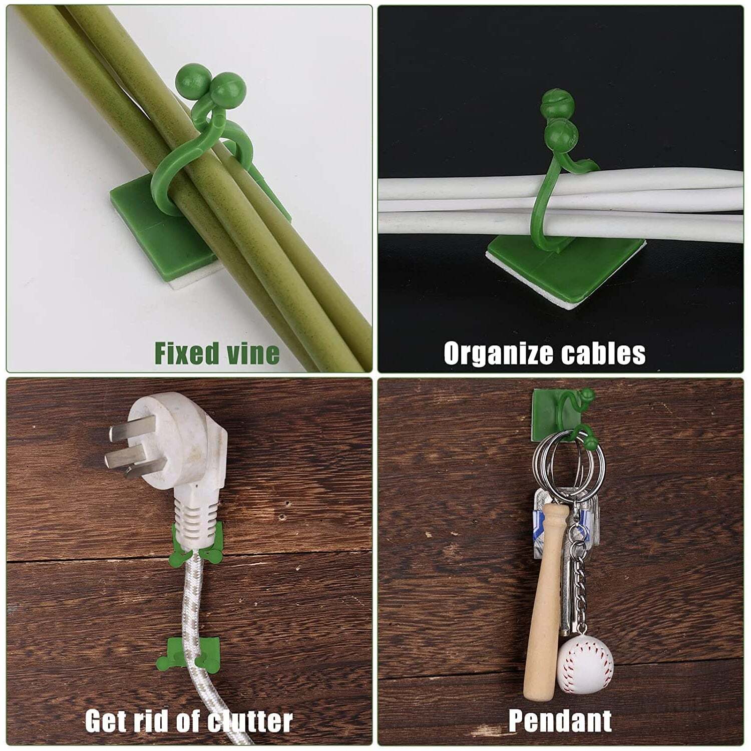30PCS WALL PLANT CLIMBING CLIP WIDELY USED FOR HOLDING PLANTS AND POULTRY PURPOSES AND ALL (BOX) (6156A)