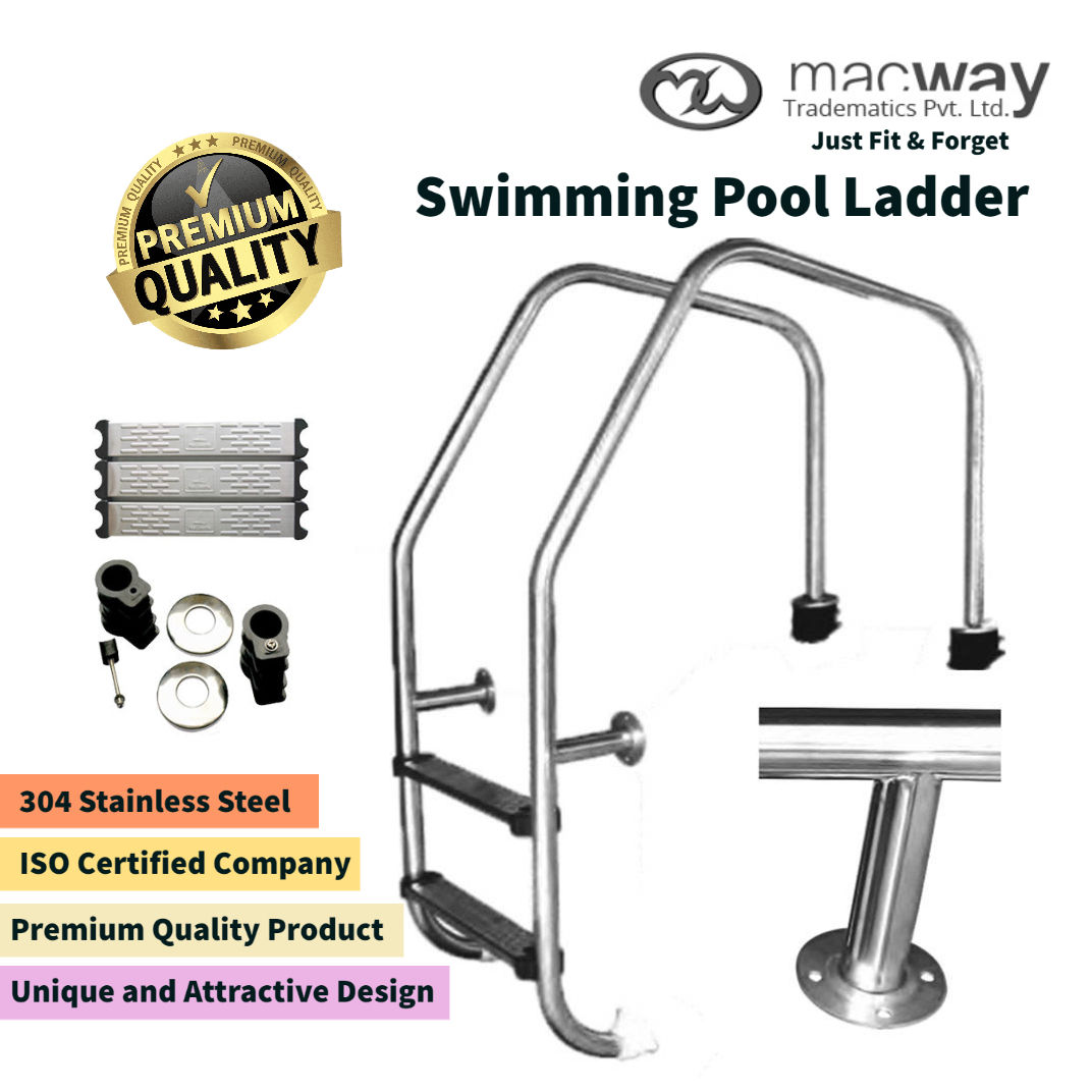 Swimming Pool Steel Ladders