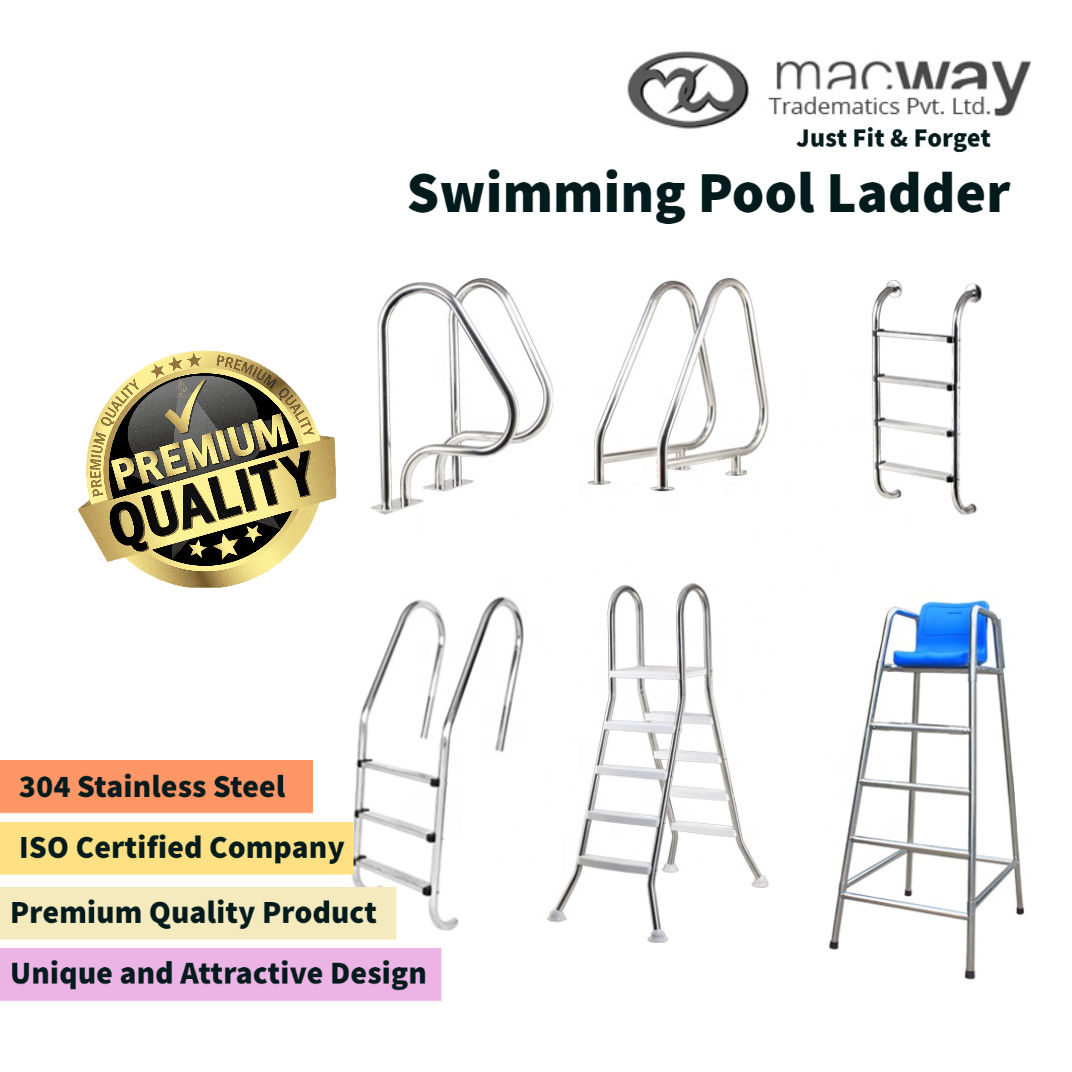 Swimming Pool Steel Ladders