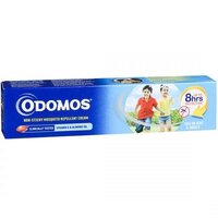 Odomos Non-sticky Mosquito Repellent Cream - 23g With 12% N,n-diethyl-benzamide, Enriched With Vitamin E & Almond Oil For All-day Protection Against Disease-causing Mosquitoes