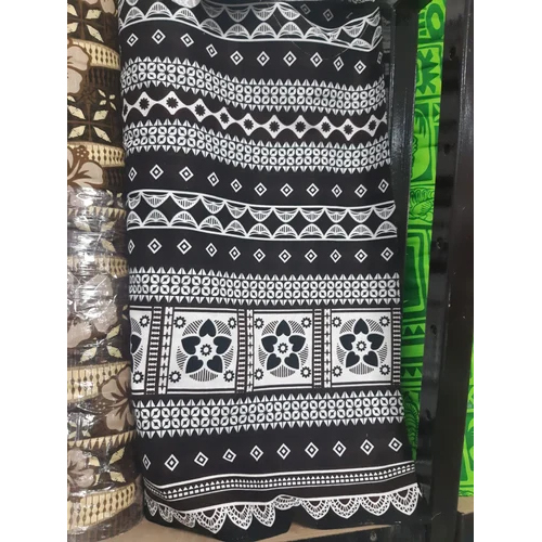 58 Inch Printed Polyester Rayon Fabric