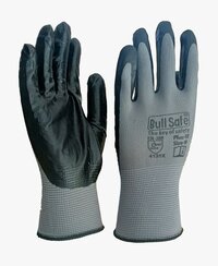 Nitrile Black Coating Gloves