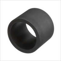 Graphite Bushing - Round Shape, Customized Size, Black Color | Self-lubricating, Corrosion Resistant, Ideal For High-load Applications