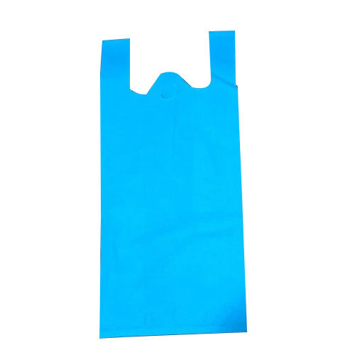 Blue W Cut Non Woven Bag