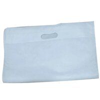 D Cut Plain Non Woven Bag