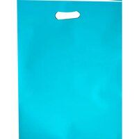 Blue D Cut Non Woven Bag